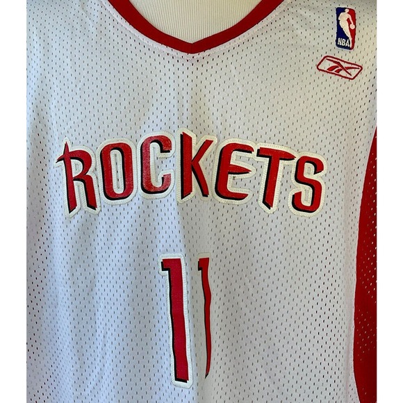Vintage Reebok Houston Rockets Yao Ming Stitched Jersey Size 4 XL - Picture 6 of 9